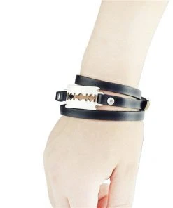 Gothic And Steampunk Jewellery Gothic Razorblade Bracelet 8 Gothic And Steampunk Jewellery Gothic Razorblade Bracelet