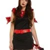 Henbrandt Halloween Costumes Red And Black Sexy Devil Halloween Fancy Dress Costume