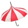 Soake Red And Cream Pagoda Umbrella / Parasol