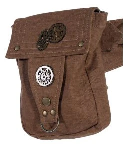 RQBL Khaki Steampunk Belt