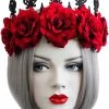 Gothic Hair Accessories Gothic Accessories Red Rose Gothic Crown 1 Gothic Hair Accessories Gothic Accessories Red Rose Gothic Crown