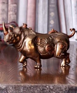 Nemesis Now Rhino Refined Steampunk Figurine Steampunk Homeware