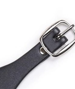 Gothic Collars Black Gothic Collar With Ring