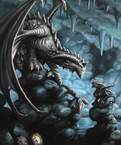 Eastgate Anne Stokes Rock Dragon Card