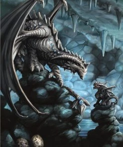 Eastgate Anne Stokes Rock Dragon Card