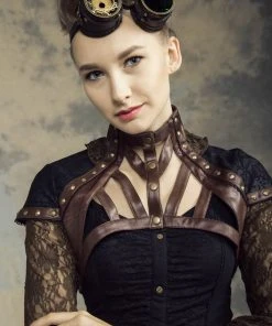 RQBL Steampunk Carroll Top