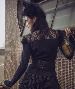 RQBL Steampunk Arm Gauntlet Compass LED All Steampunk Accessories