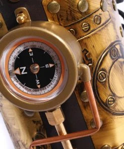 RQBL Steampunk Arm Gauntlet Compass LED All Steampunk Accessories