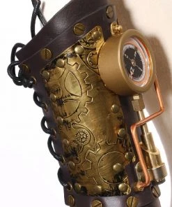 RQBL Steampunk Arm Gauntlet Compass LED All Steampunk Accessories