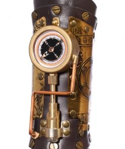 RQBL Steampunk Arm Gauntlet Compass LED All Steampunk Accessories