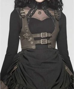 Ladies Steampunk Clothing Punk Rave Saturna Dress