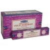 Puckator All Homeware Satya Violet Rosemary Nag Champa Incense Sticks