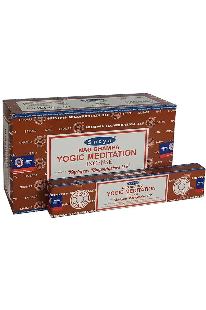 Puckator All Homeware Satya Yogic Meditation Nag Champa Incense Sticks 3 Puckator All Homeware Satya Yogic Meditation Nag Champa Incense Sticks