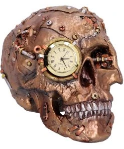 Nemesis Now Scrapped Steampunk Skull Steampunk Homeware
