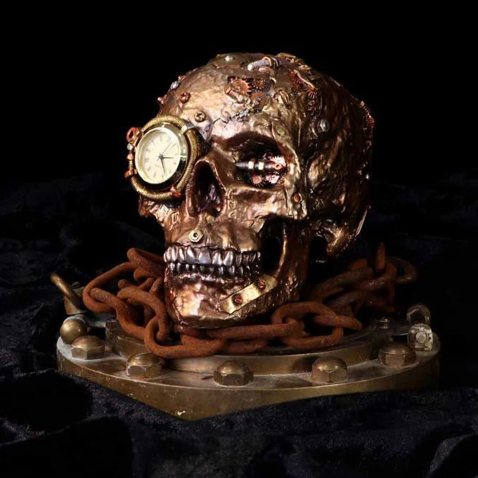 Nemesis Now Scrapped Steampunk Skull Steampunk Homeware 10 Nemesis Now Scrapped Steampunk Skull Steampunk Homeware