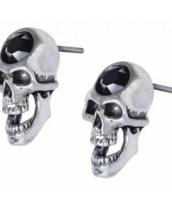 Alchemy Gothic Alchemy Screaming Skull Studs E427