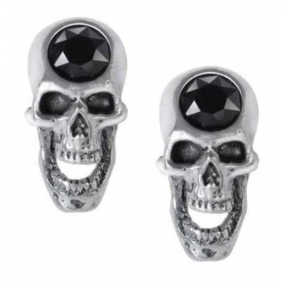 Alchemy Gothic Alchemy Screaming Skull Studs E427 5 Alchemy Gothic Alchemy Screaming Skull Studs E427