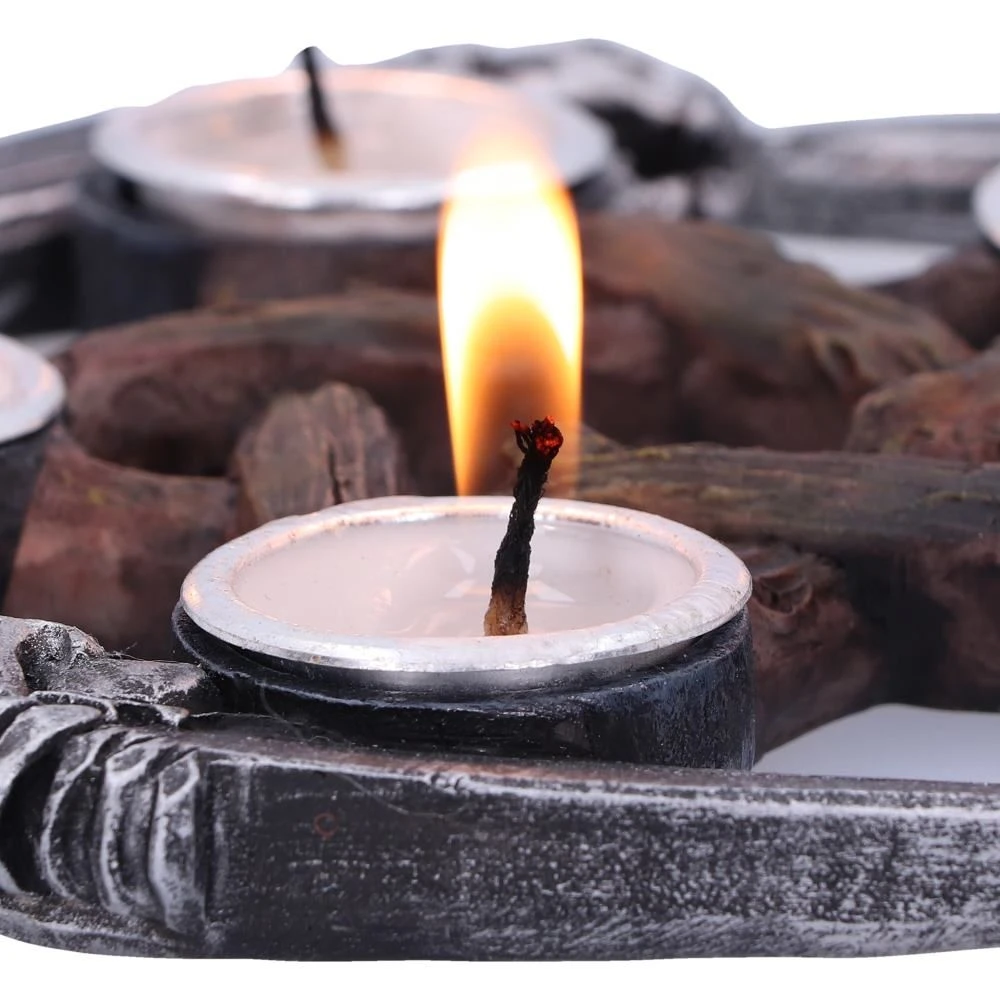 Nemesis Now Scythe Pentagram Tealight Holder All Homeware 7 Nemesis Now Scythe Pentagram Tealight Holder All Homeware