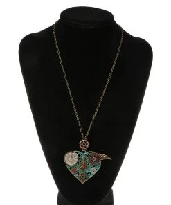 Gothic And Steampunk Jewellery Steampunk Heart Necklace