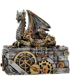 Nemesis Now Secrets Of The Machine Steampunk Dragon Box Steampunk Homeware