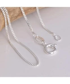 Silver Chains Seventh Sense Silver 20 Inch Curb Chain