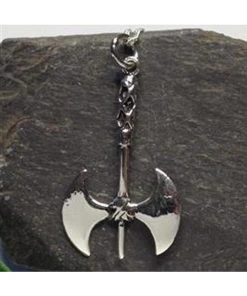 Seventh Sense Axe Pendant Silver