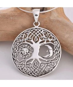 All Jewellery Seventh Sense Tree Of Life Pendant Silver