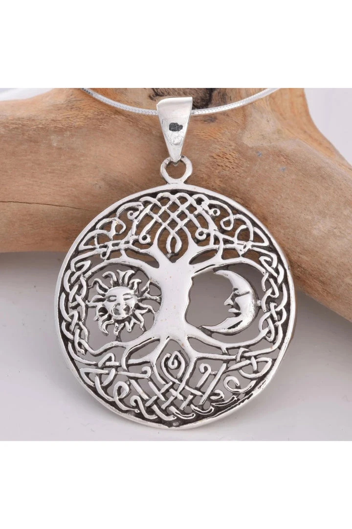 All Jewellery Seventh Sense Tree Of Life Pendant Silver 3 All Jewellery Seventh Sense Tree Of Life Pendant Silver