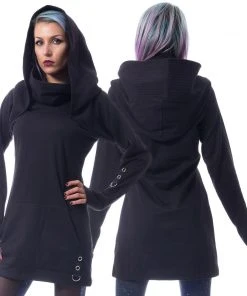 Innocent Clothing Poizen Siego Top Ladies Gothic Clothing