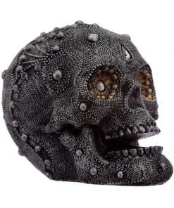 Puckator Silver Beaded Skull Head All Homeware