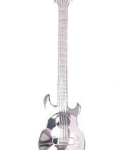 Gothic Accessories Silver Guitar Teaspoon