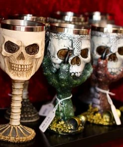 Puckator Skull And Spine Goblet Dining & Barware