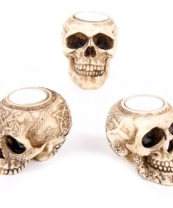 Puckator Skull Tea Light Holder C All Homeware