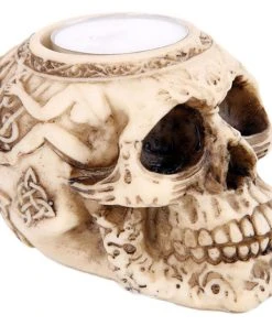 Puckator Skull Tea Light Holder B All Homeware
