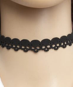 Gothic And Steampunk Jewellery Gothic Jewellery Gothic Skulls Choker