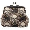 Puckator All Bags Skulls And Roses Tic Tac Purse