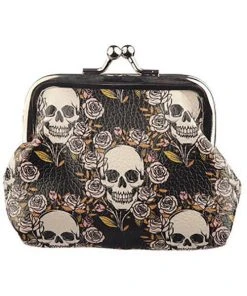 Puckator All Bags Skulls And Roses Tic Tac Purse