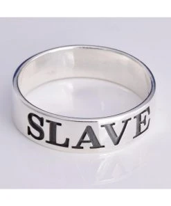 Seventh Sense Sterling Silver Slave Ring