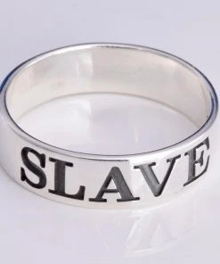 Seventh Sense Sterling Silver Slave Ring