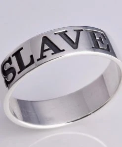 Seventh Sense Sterling Silver Slave Ring