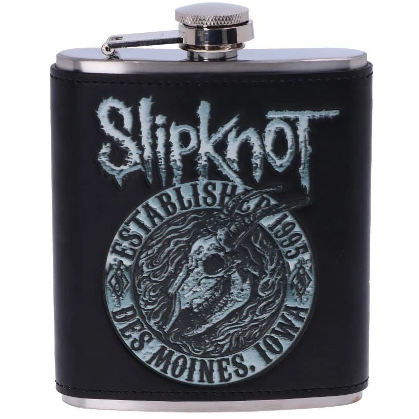 Nemesis Now Slipknot Flaming Goat Hip Flask 7 Nemesis Now Slipknot Flaming Goat Hip Flask