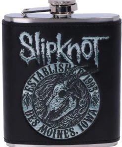 Nemesis Now Slipknot Flaming Goat Hip Flask