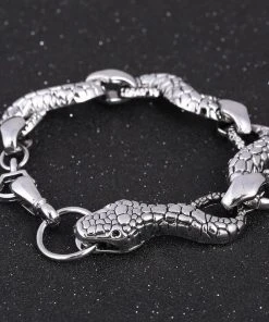 Gothic And Steampunk Jewellery Gothic Jewellery Gothic Snake Bracelet