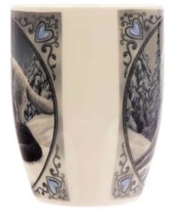 Puckator Lisa Parker Snow Kisses Wolf Mug Dining & Barware