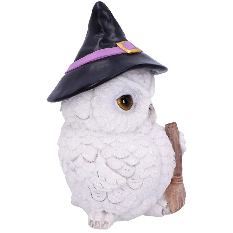Nemesis Now Snowy Magic Witch Owl All Homeware 6 Nemesis Now Snowy Magic Witch Owl All Homeware