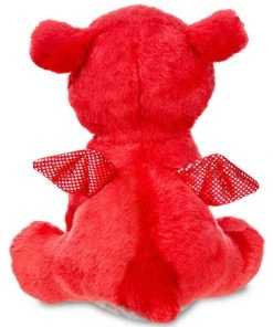 Aurora Sparkle Tales Flame Red Dragon Plush