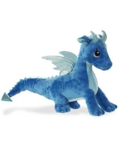 Aurora Sparkle Tales Indigo Blue Dragon 12 Inch Plush
