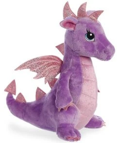 Aurora Sparkle Tales Larkspur Purple Dragon 12 Inch Plush All Plush