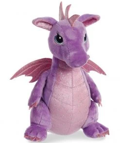Aurora Sparkle Tales Larkspur Purple Dragon 12 Inch Plush All Plush
