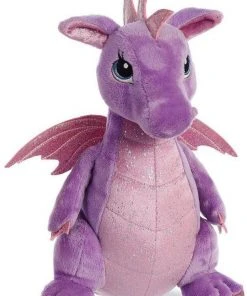 Aurora Sparkle Tales Larkspur Purple Dragon 12 Inch Plush All Plush